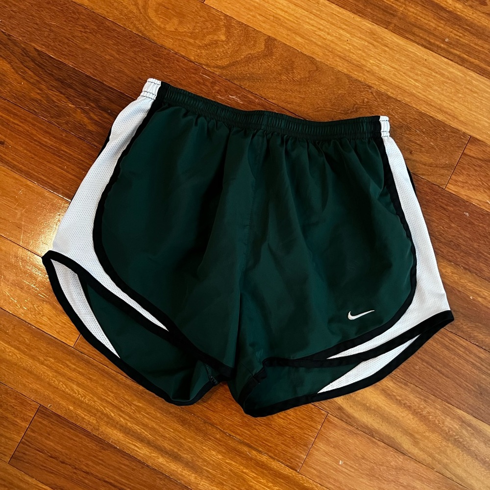 Nike Green Dri Fit Running Shorts